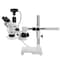 Amscope 3.5X-45X Boom Stand Trinocular Zoom Stereo Microscope With Fluorescent Ring Light & 10MP USB3 Camera SM-3TPX-FRL-10M3 - alternate 1
